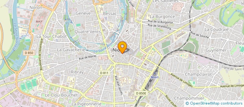 localisation de l'entreprise MADAME STEPHANIE BREMAUD  NIORT