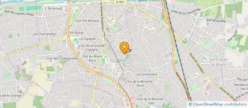 localisation de l'entreprise MADAME STEPHANIE BRIGNONE  ORLEANS