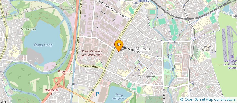 localisation de l'entreprise MADAME STEPHANIE BRIOL à STRASBOURG