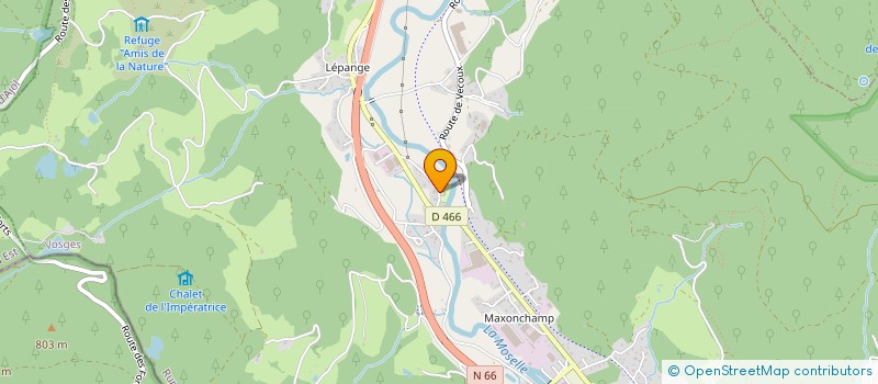 localisation de l'entreprise MADAME STEPHANIE BRIOT à RUPT-SUR-MOSELLE