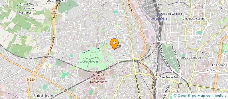 localisation de l'entreprise MADAME STEPHANIE BROILLIARD à ORLEANS