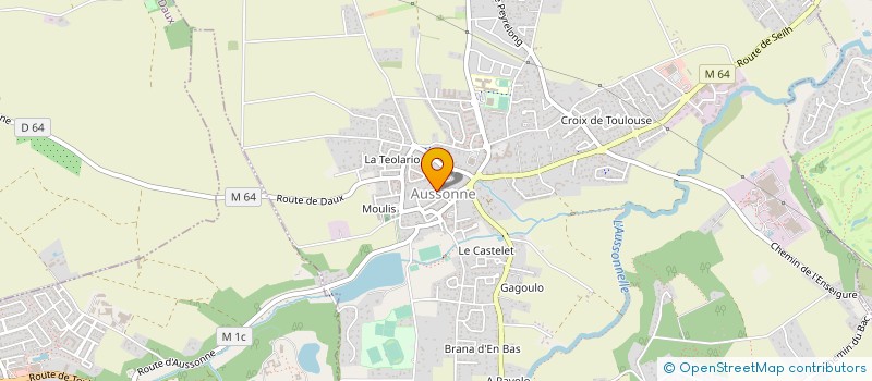 localisation de l'entreprise MADAME STEPHANIE BROSED à AUSSONNE
