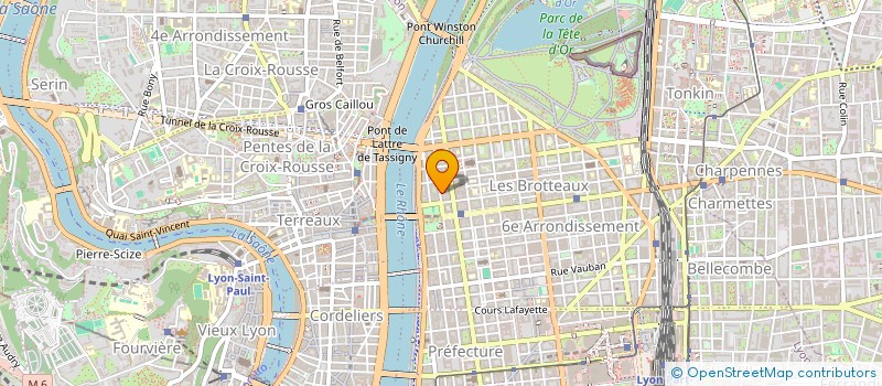 localisation de l'entreprise MADAME STEPHANIE BROSSARD à LYON