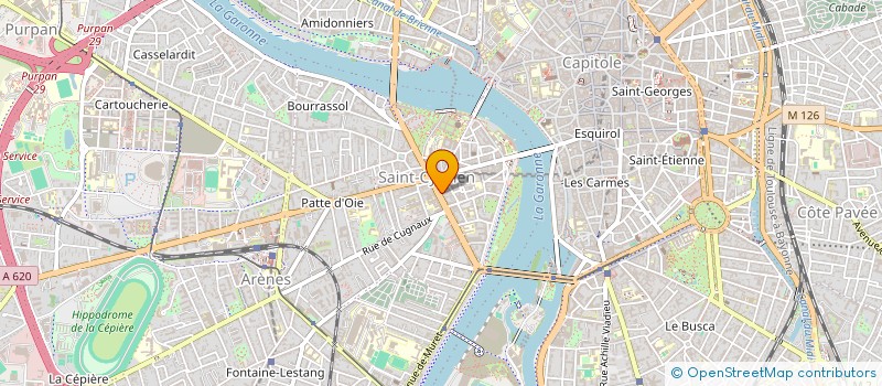 localisation de l'entreprise MADAME STEPHANIE BROUSSAUD  TOULOUSE