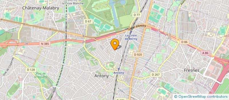 localisation de l'entreprise MADAME STEPHANIE BROUSTAL à ANTONY