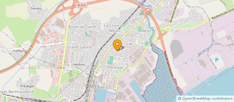 localisation de l'entreprise MADAME STEPHANIE BRUN à SAINT-NAZAIRE