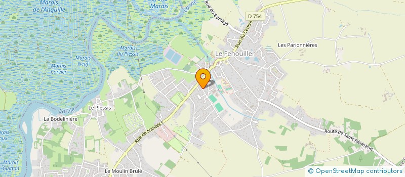 localisation de l'entreprise MADAME STEPHANIE BRUNET  LE FENOUILLER