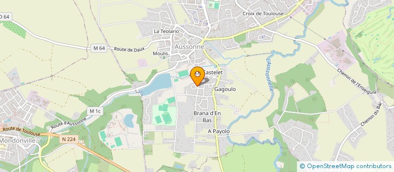 localisation de l'entreprise MADAME STEPHANIE BRUS à AUSSONNE