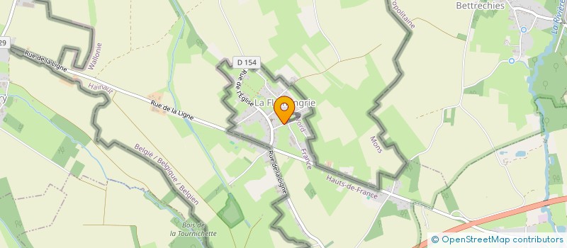 localisation de l'entreprise MADAME STEPHANIE BRYNAERT  LA FLAMENGRIE