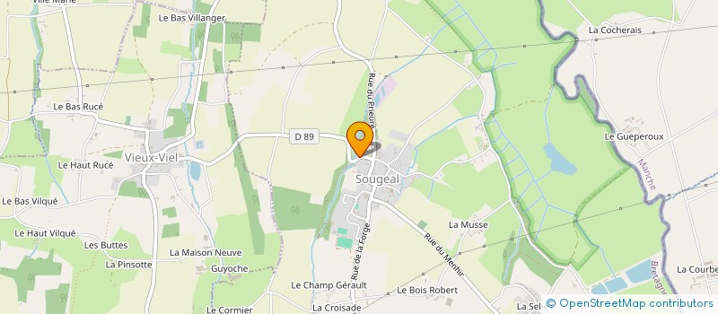 localisation de l'entreprise MADAME STEPHANIE BUKOWSKI  SOUGEAL