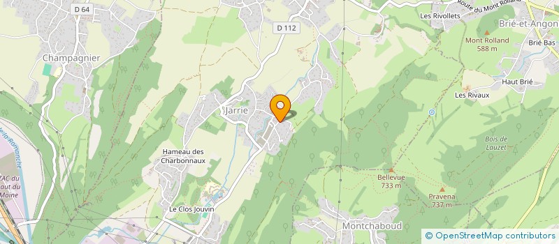 localisation de l'entreprise MADAME STEPHANIE BUONAGEMMA  JARRIE