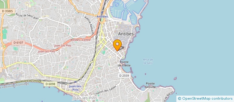 localisation de l'entreprise MADAME STEPHANIE BUONOMANO à ANTIBES