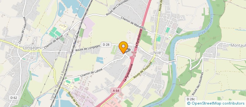 localisation de l'entreprise MADAME STEPHANIE BURGAN  NOE