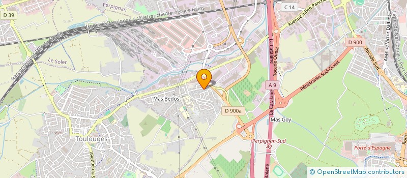 localisation de l'entreprise MADAME STEPHANIE BURIA  PERPIGNAN