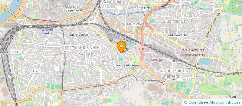 localisation de l'entreprise MADAME STEPHANIE BURLE  AVIGNON