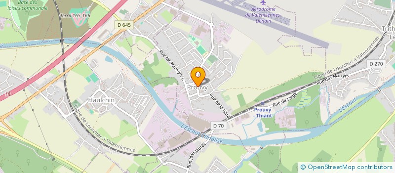 localisation de l'entreprise MADAME STEPHANIE BURLION  PROUVY