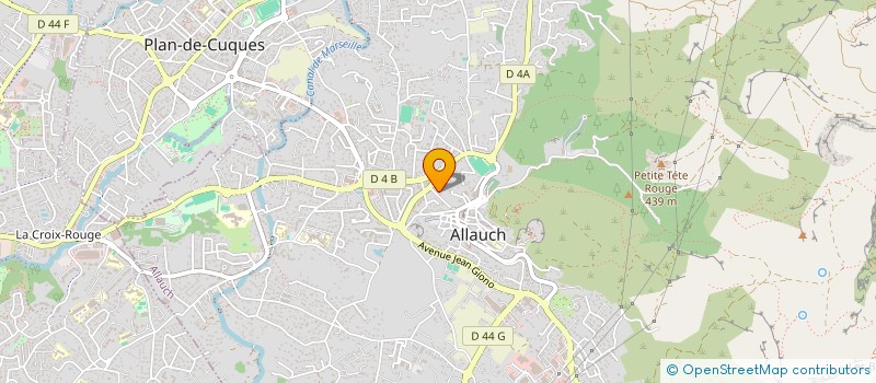 localisation de l'entreprise MADAME STEPHANIE BURRULL à ALLAUCH