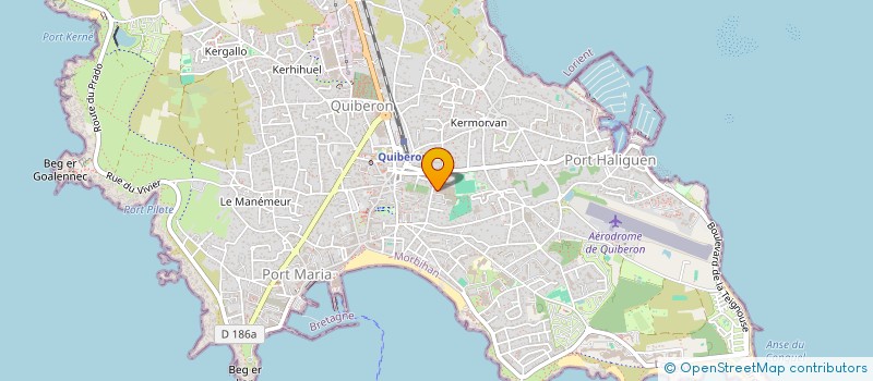 localisation de l'entreprise MADAME STEPHANIE BURTH-LEVETTO à QUIBERON