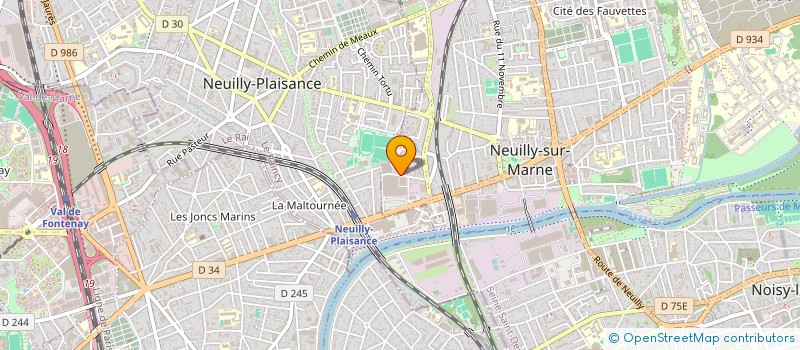 localisation de l'entreprise MADAME STEPHANIE BUSCHIASSO à NEUILLY-SUR-MARNE