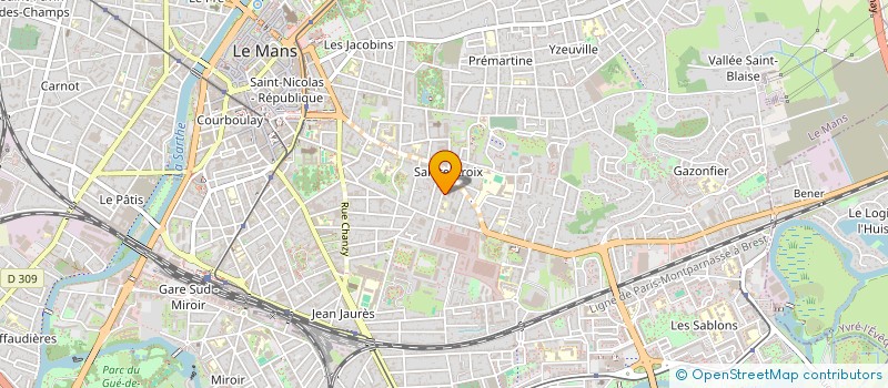 localisation de l'entreprise MADAME STEPHANIE BUSSON  LE MANS