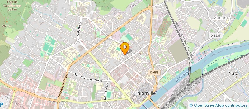 localisation de l'entreprise MADAME STEPHANIE BUSSON  THIONVILLE