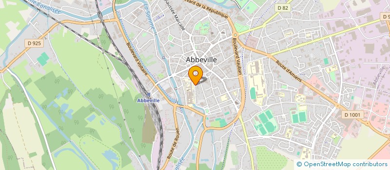 localisation de l'entreprise MADAME STEPHANIE BUTEL à ABBEVILLE