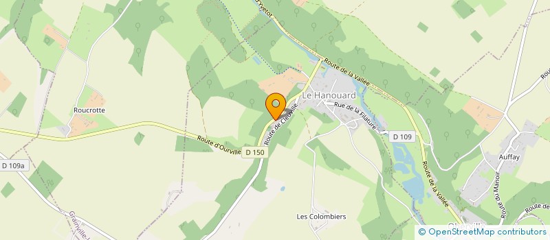 localisation de l'entreprise MADAME STEPHANIE BUY  LE HANOUARD