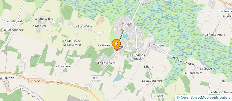 localisation de l'entreprise MADAME STEPHANIE CACHELEUX  ROUANS