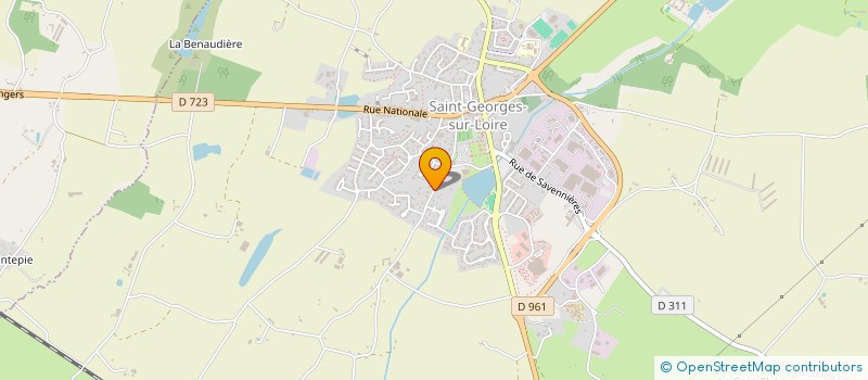 localisation de l'entreprise MADAME STEPHANIE CADEAU  SAINT-GEORGES-SUR-LOIRE