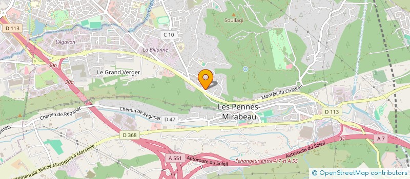 localisation de l'entreprise MADAME STEPHANIE CAFIERO  MANDRES