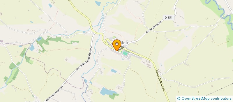 localisation de l'entreprise MADAME STEPHANIE CAHOREL  MONFORT