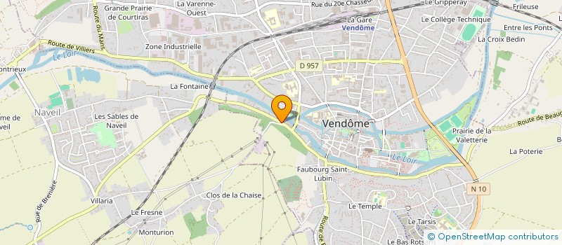 localisation de l'entreprise MADAME STEPHANIE CAILLABA  THORE-LA-ROCHETTE