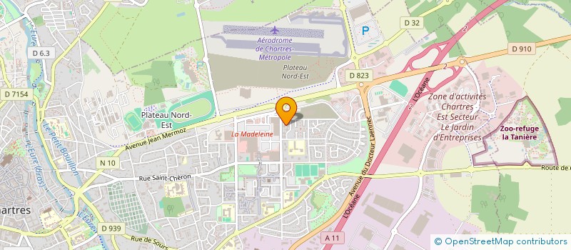 localisation de l'entreprise MADAME STEPHANIE CAILLARD à CHARTRES