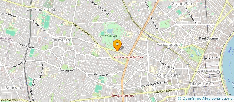 localisation de l'entreprise MADAME STEPHANIE CAIMENT à BORDEAUX