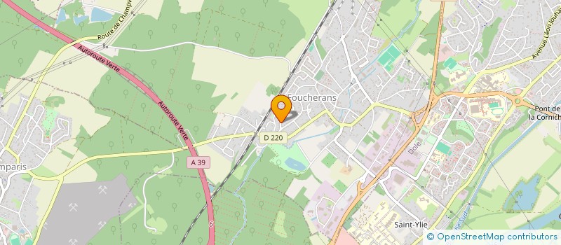 localisation de l'entreprise MADAME STEPHANIE CALAME  FOUCHERANS