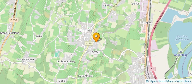 localisation de l'entreprise MADAME STEPHANIE CALCA  POMMIERS