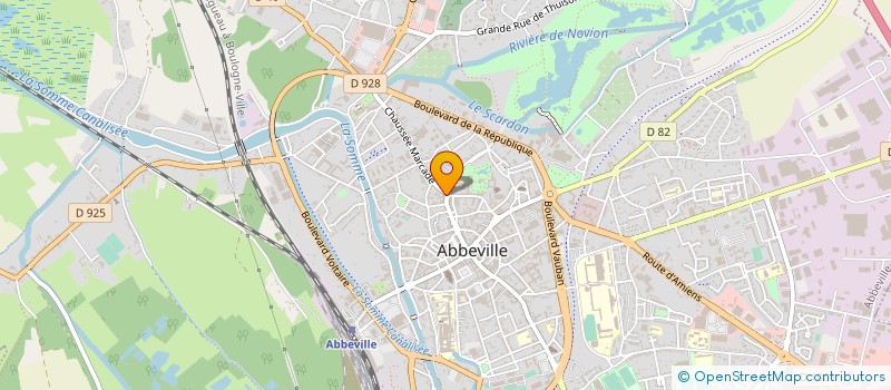 localisation de l'entreprise MADAME STEPHANIE CALOIN à ABBEVILLE
