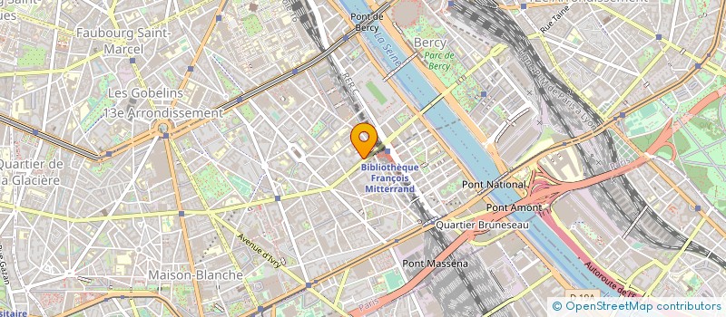 localisation de l'entreprise MADAME STEPHANIE CALVAR  PARIS