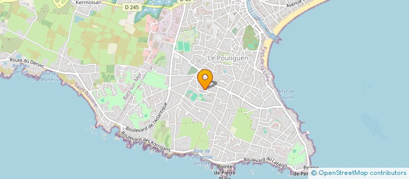 localisation de l'entreprise MADAME STEPHANIE CAMEROLA  LE POULIGUEN