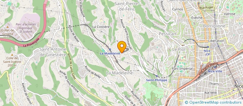localisation de l'entreprise MADAME STEPHANIE CANIVET  NICE