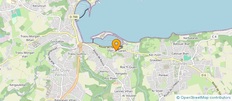 localisation de l'entreprise MADAME STEPHANIE CANNELLEC  LOUANNEC