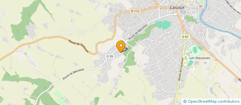 localisation de l'entreprise MADAME STEPHANIE CANTOURNET  LAVAUR