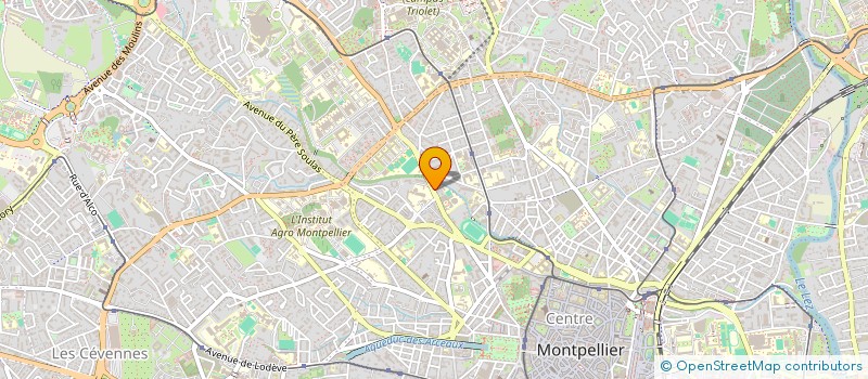 localisation de l'entreprise MADAME STEPHANIE CAPDEVILLE à MONTPELLIER