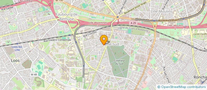 localisation de l'entreprise MADAME STEPHANIE CAPLIEZ à LILLE