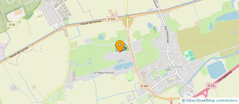 localisation de l'entreprise MADAME STEPHANIE CAPRON  GHYVELDE