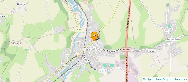 localisation de l'entreprise MADAME STEPHANIE CAPRON  EPOUVILLE