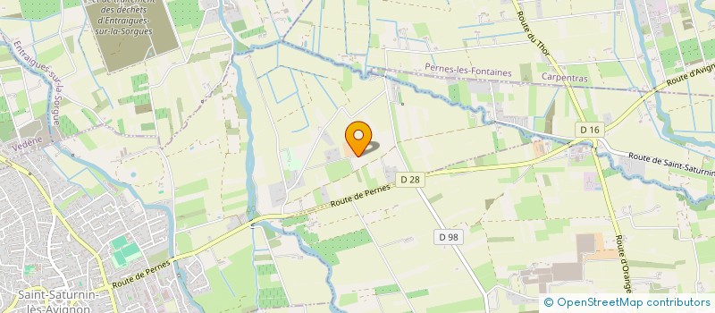 localisation de l'entreprise MADAME STEPHANIE CARBONNEL  SAINT-SATURNIN-LES-AVIGNON