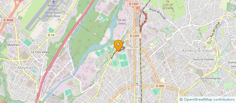 localisation de l'entreprise MADAME STEPHANIE CARDONNA à ANNECY