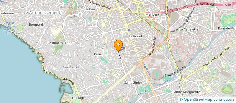 localisation de l'entreprise MADAME STEPHANIE CARDUANA  MARSEILLE