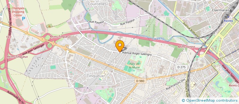 localisation de l'entreprise MADAME STEPHANIE CARGNELUTTI  TINQUEUX